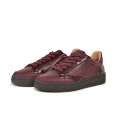 Pataugas BASALT/SV F4H BORDEAUX -Pataugas Soldes Boutique 628220 BASKET FEMME BASALT SV F4H BORDEAUX 5