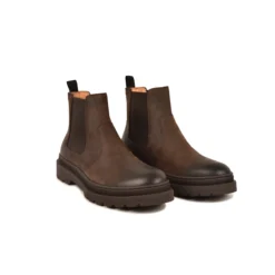 Pataugas VITUS/W H4H CHOCOLAT -Pataugas Soldes Boutique 628280 803 BOOTS HOMME VITUS W H4H CHOCO 4