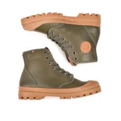 Pataugas AUTHENTIQUE M/G F4H KAKI -Pataugas Soldes Boutique 628300 BOOTS FEMME AUTHENTIQUE M G F4H KAKI 6