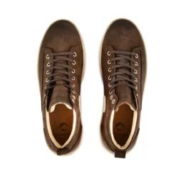 Pataugas NEW CARLO/W H4H CHOCOLAT -Pataugas Soldes Boutique 628305 BASKET HOMME NEW CARLO W H4H CHOCO 5