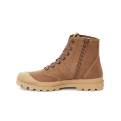 New Arrival -Pataugas Soldes Boutique AUTHENTIQUE ZIP W F4H CARAMEL 3web