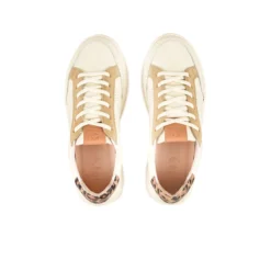 Pataugas BASALTE/MIXL F4I CRÈME -Pataugas Soldes Boutique BASKET FEMME BASALT MIXL F4I CREME 628475 155 6