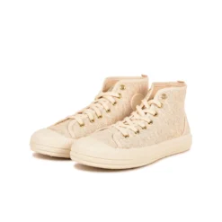 Pataugas ETCHE M/BCL F2I ECRU -Pataugas Soldes Boutique BASKET FEMME ETCHE M BCL F2I ECRU 628365 103 5