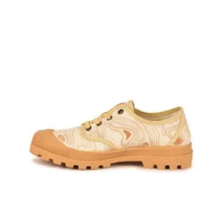 Pataugas AUTHENTIQUE L/TOPO F2I BEIGE -Pataugas Soldes Boutique BASKET FEMME OG L TOPO F2I BEIGE 628387 150 3