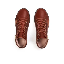 Pataugas PALME/MIX F4H ROUILLE -Pataugas Soldes Boutique BASKET FEMME PALME MIX F4H ROUILLE 628270 353 6