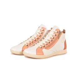 Pataugas PALME/PER F2I ABRICOT 11 Pataugas PALME/PER F2I ABRICOT -Pataugas Soldes Boutique BASKET FEMME PALME PER F2I ABRICOT 628402 252 5