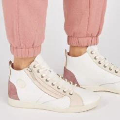 Pataugas PALME/PER F2I ROSE 13 Pataugas PALME/PER F2I ROSE -Pataugas Soldes Boutique BASKET FEMME PALME PER F2I ROSE 628402 300 Porte 2 scaled