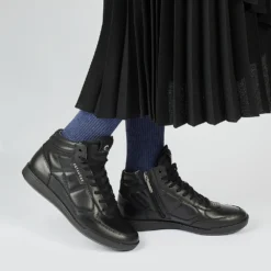 Pataugas Soldes Boutique -Pataugas Soldes Boutique BASKET FEMME PALOZA M F4I NOIR 628560850