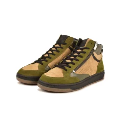 Pataugas BASALTE M/ZMIX H4I TAUPE -Pataugas Soldes Boutique BASKET HOMME BASALT ZMIX H4I TAUPE 628472 154 5