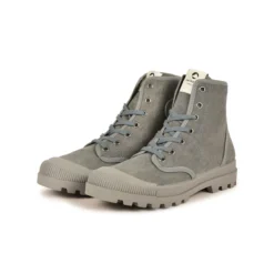 Pataugas AUTHENTIQUE M/TDLV F2I VERT DE GRIS -Pataugas Soldes Boutique BOOTS FEMME OG M TDLV F2I VERT DE GRIS 628337 305 5