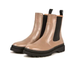 Pataugas VITUS H/N F4I TAUPE -Pataugas Soldes Boutique BOOTS FEMME VITUS H N F4I TAUPE 628562 154 5