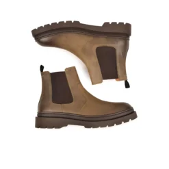 Pataugas VITUS/WL H4I OCRE -Pataugas Soldes Boutique BOOTS HOMME VITUS W L OCRE 628529 251 6