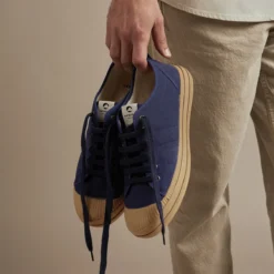 Pataugas ETCHE L/TWK H2H BLEU/GUM 10 Pataugas ETCHE L/TWK H2H BLEU/GUM -Pataugas Soldes Boutique ETCHELTWKH2HMARINEGUM