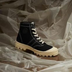 Pataugas AUTHENTIQUE/T F4G NOIR/MARFIL -Pataugas Soldes Boutique F Authentique T Noir Marfil