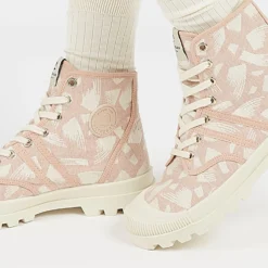 Pataugas AUTHENTIQUE WALKIE TALKIE GR F2H ROSE -Pataugas Soldes Boutique OGGRF2HPOUDRE2