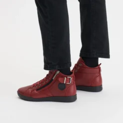 New Arrival -Pataugas Soldes Boutique PALMEF4GSANGRIA 0125