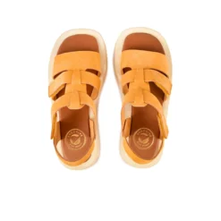 Pataugas ATARI/NU F2I OCRE -Pataugas Soldes Boutique SANDALE FEMME ATARI NU F2I OCRE 628448 251 6 ed4fc1fc 1d4f 4a47 bed2 95f1a096e834