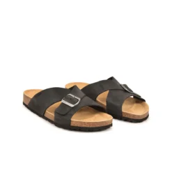 Pataugas LUDO/MIX H2I NOIR -Pataugas Soldes Boutique SANDALE HOMME LUDO MIX H2I NOIR 628533 850 4